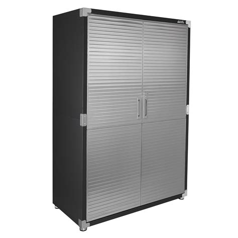 ultrahd mega storage cabinet stainless steel 48wx24dx72h|Seville Classics UltraHD Mega Steel Storage Cabinet, .